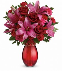 Crimson Kisses Bouquet  